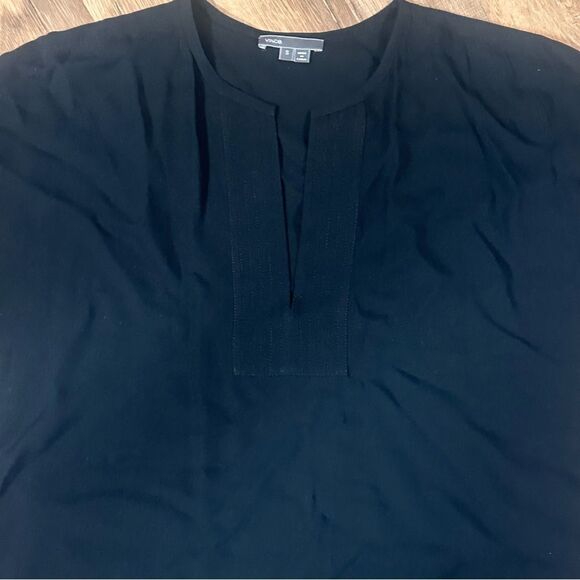 Vince Elegant Black 💯% Silk Dress SMALL - Picture 7 of 12